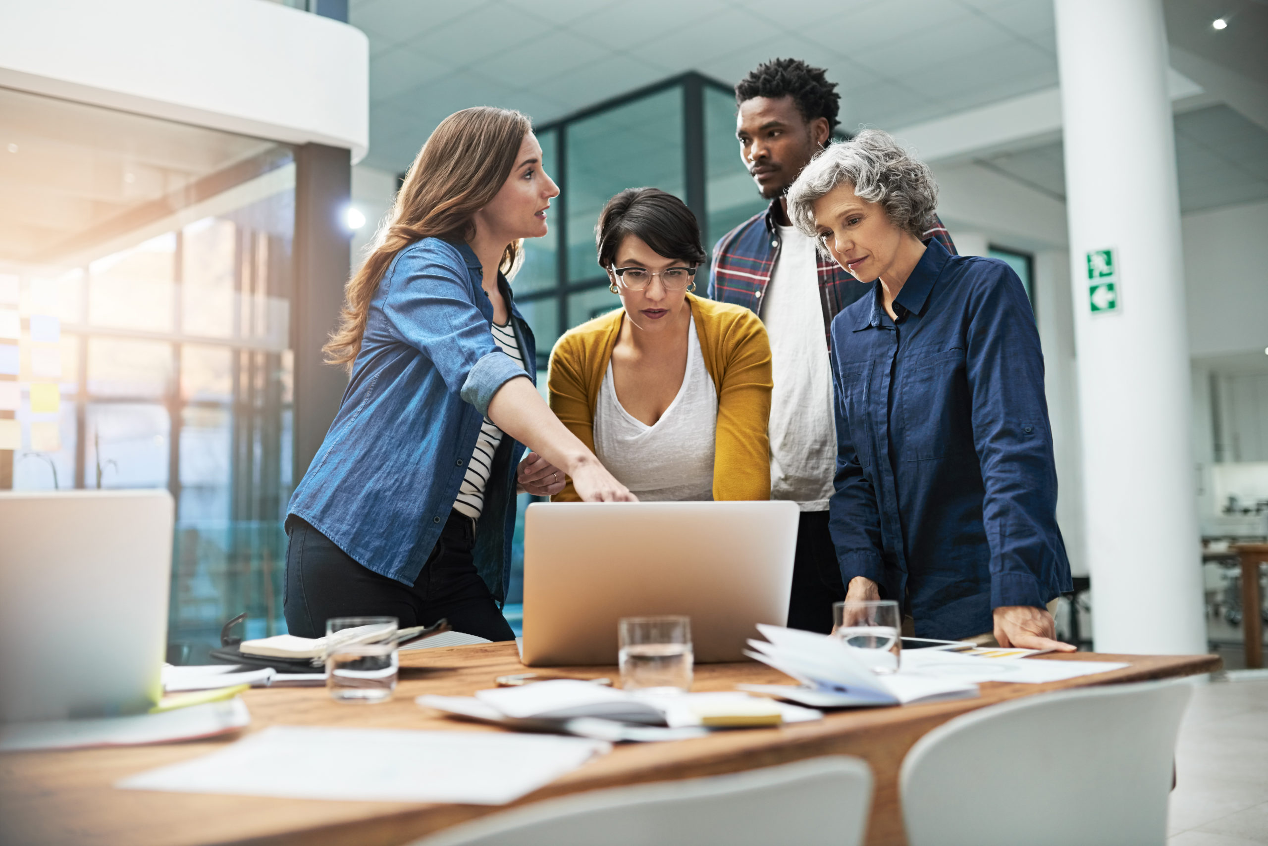 Technology makes their meetings more efficient